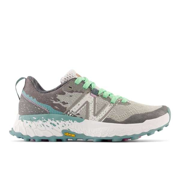 Zapato Trekking Mujer New Balance Hierro V7 Gris y Turquesa (12 pares)
