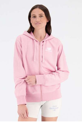 Chaqueta Mujer New Balance Essentials Stacked Logo French Terry