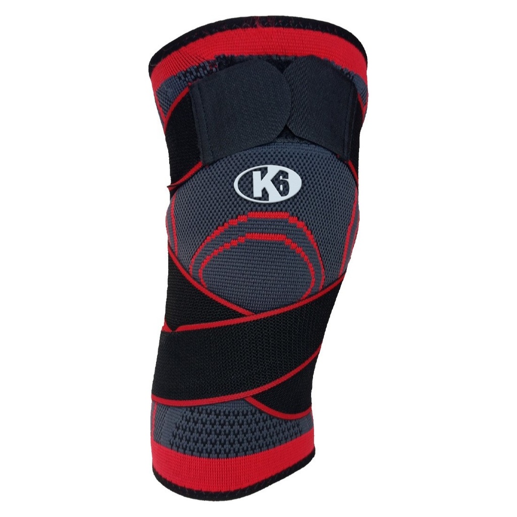 [63110] Rodillera de compresion deportiva ajustable K6 (S/M)
