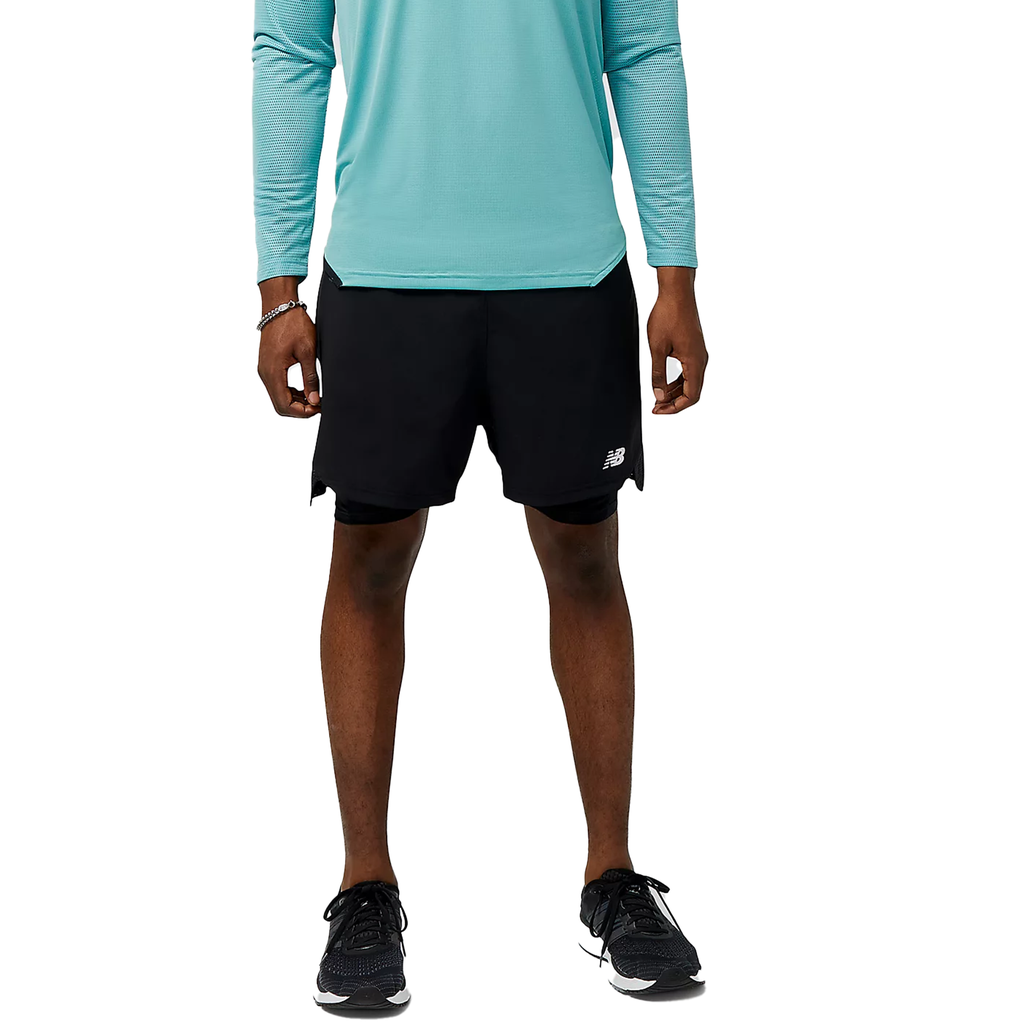 Short 5 pulgadas 2 en 1 New Balance Accelerate