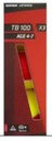 Pelota de Tenis Transicion Artengo Punto Rojo X3