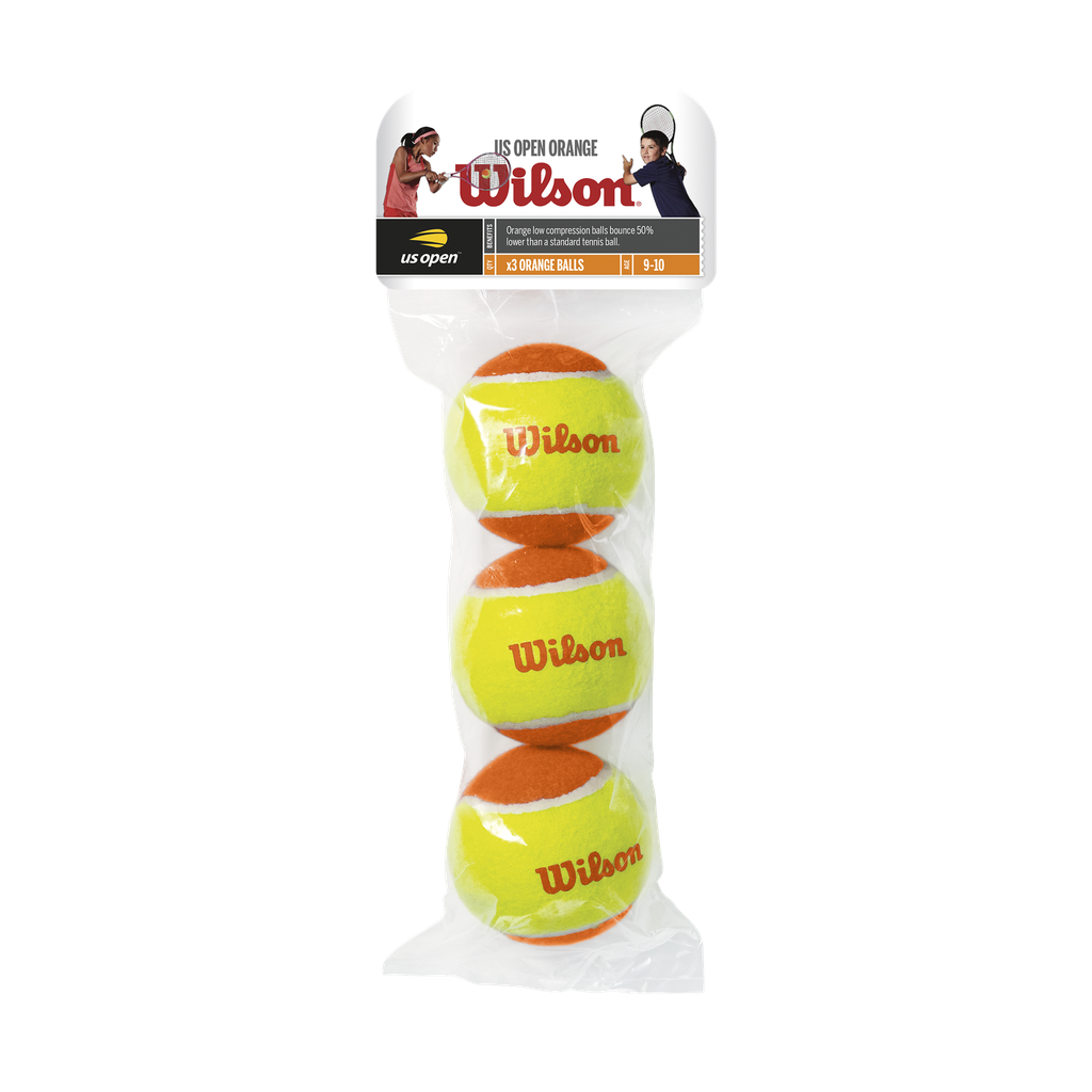 [WRT1373] Pelotas de Tenis Wilson Transición punto Naranja x3 Pack