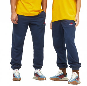 Pantalón Unisex New Balance Uni-ssentials French Terry Azul Oscuro (8 unidades)