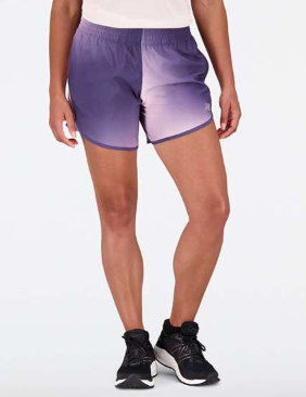 Short 5 pulgadas Mujer New Balance Accelerate Printed Lila (8 unidades)