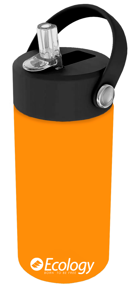 [12232] Botella Vaso Térmico para Niños Ecology Osaka 12 Oz/355 Ml (ANARANJADO)