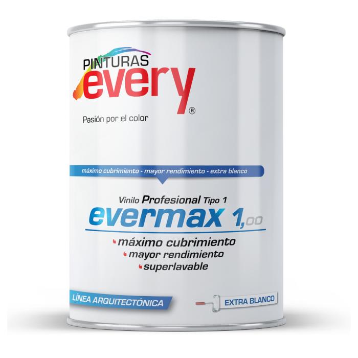 Pintura Vinilo Every Evermax Tipo 1 1 Galón