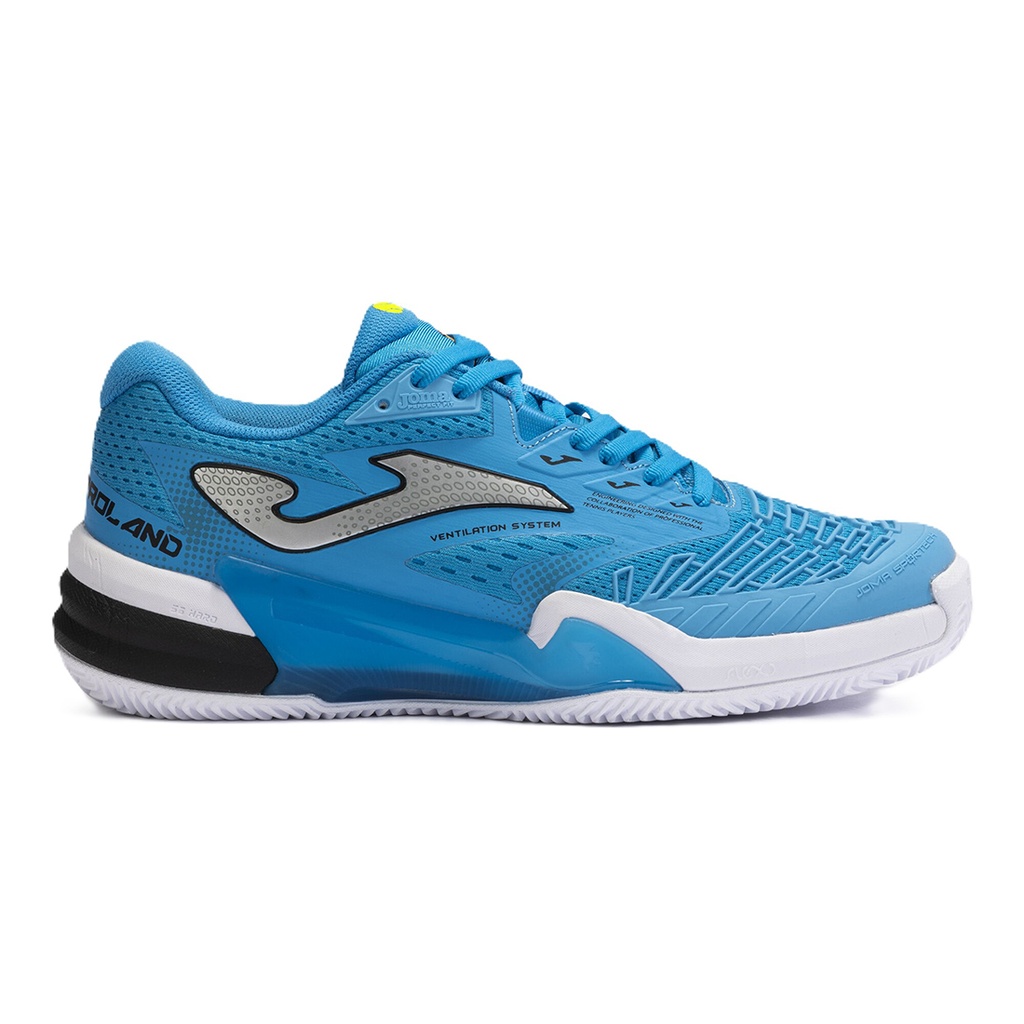 [TROLAW2405C-40] Tenis Para Pádel Joma Zapatos De Hombre T.Roland (AZUL/BLANCO, 40)