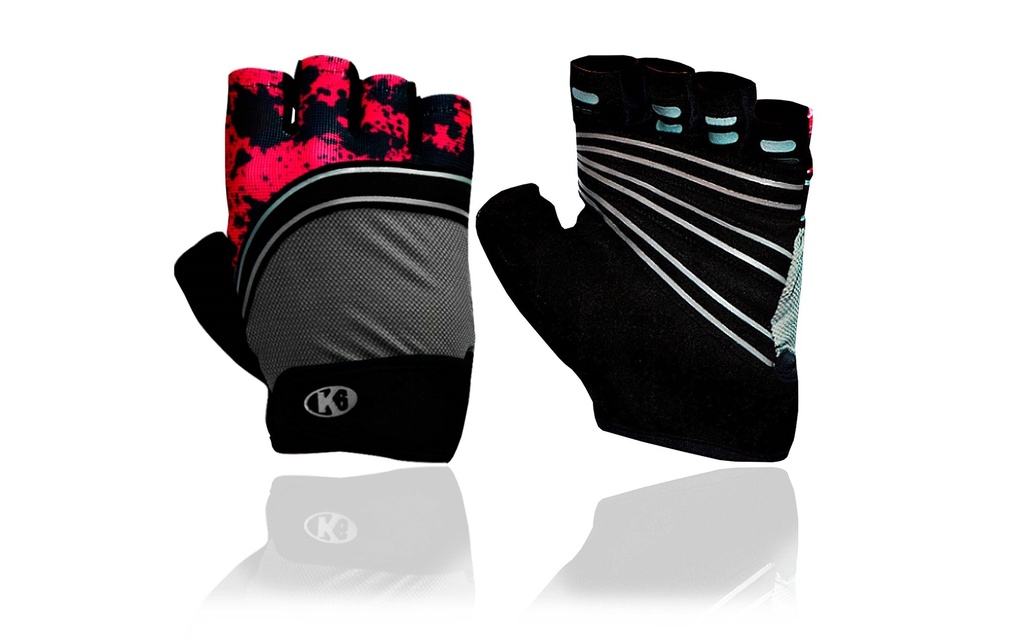 [65012] Guantes Fitness K6 Lightning II (L)