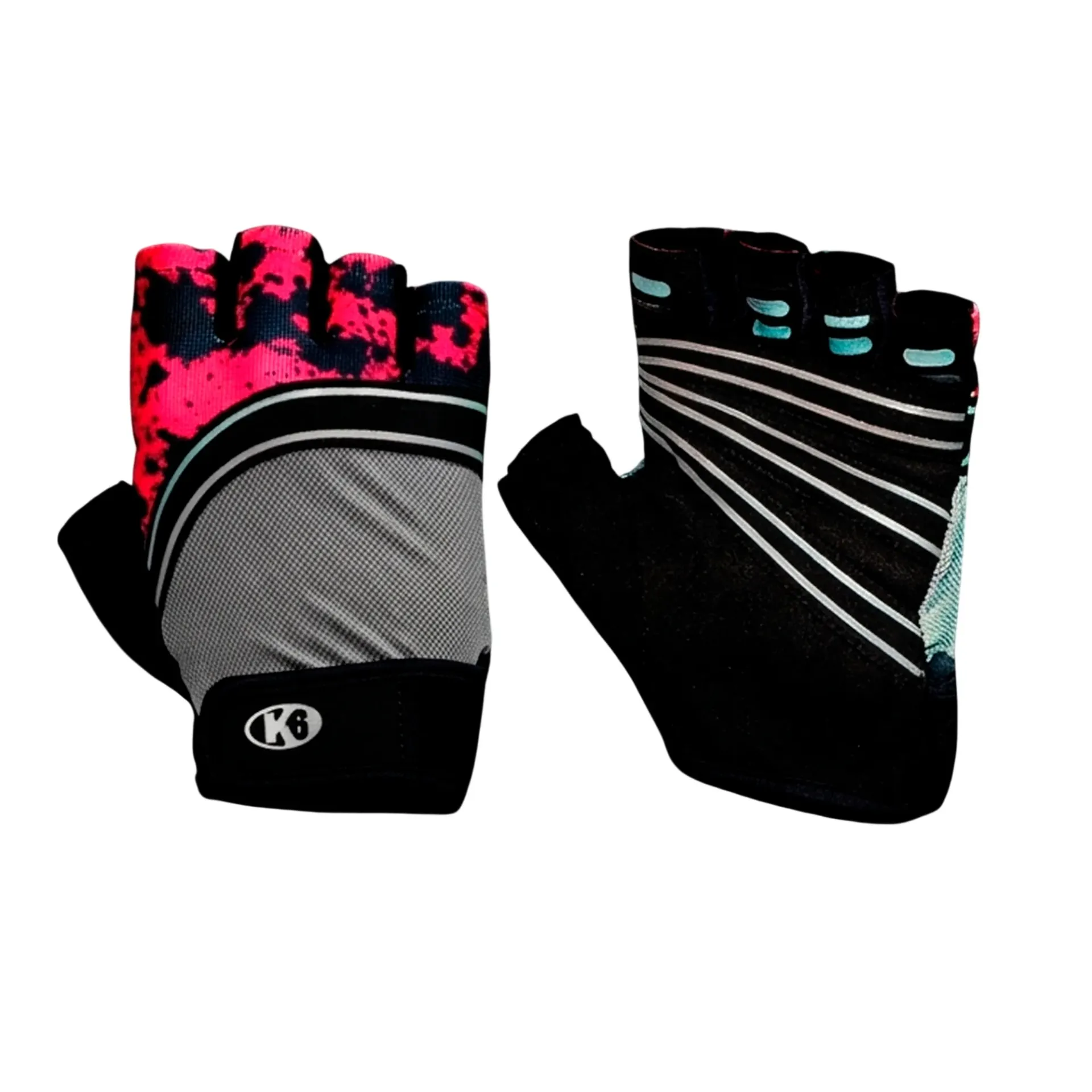 Guantes fitness K6 Lightning II
