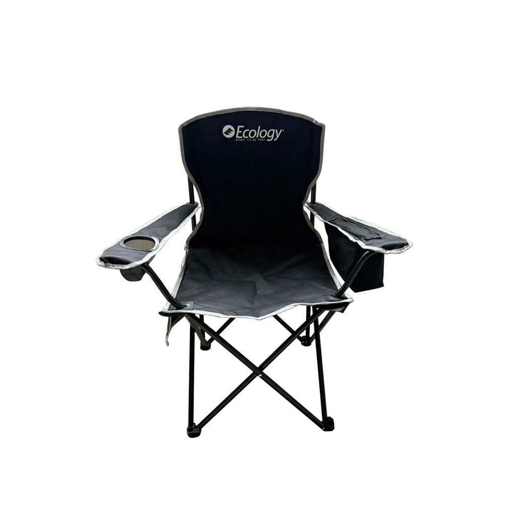 Silla Plegable de Camping Playera Ecology Holiday con Cooler y Bolsillo