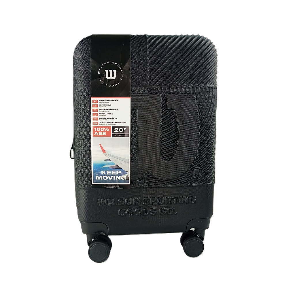 [65.1751N.2] Maleta de Viaje Wilson Celaya 20" (NEGRO)