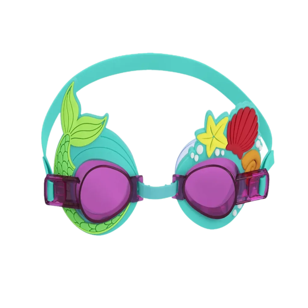 Gafas de Natación Bestway para Niños con Lentes de Colores y Protección UV 3 pack
