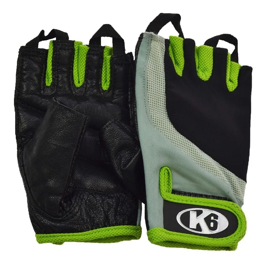 [67068] Guantes para pesas K6 Maxcare para damas (L)