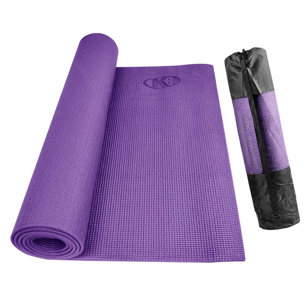 Mat de yoga K6 con bolso 5 mm