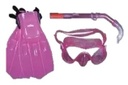 Set de Playa Morral Careta Chapaleta y Snorkel Arena