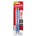 Bolígrafos Punta Fina de Gel Sharpie Bx2 Con Grip de Goma  