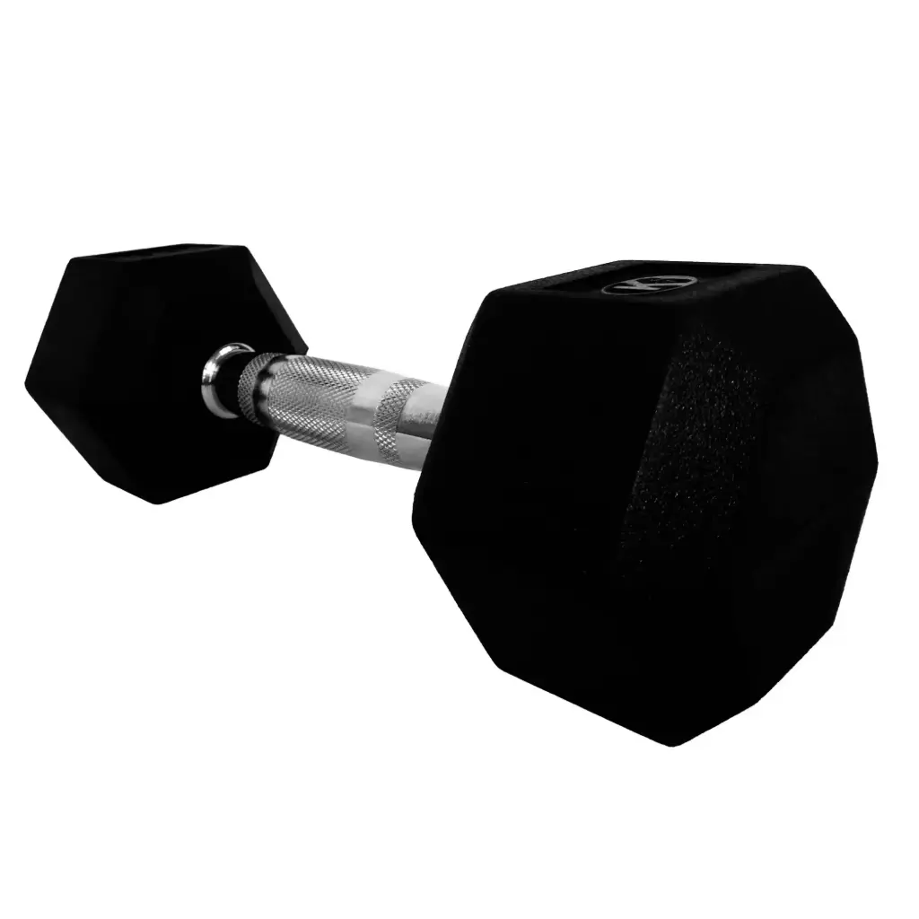 [66855] Mancuerna pesa K6 hexagonal encauchetada 10 kg