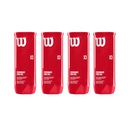 Combo de Pelotas de Padel Wilson Tarro 3P X 4T