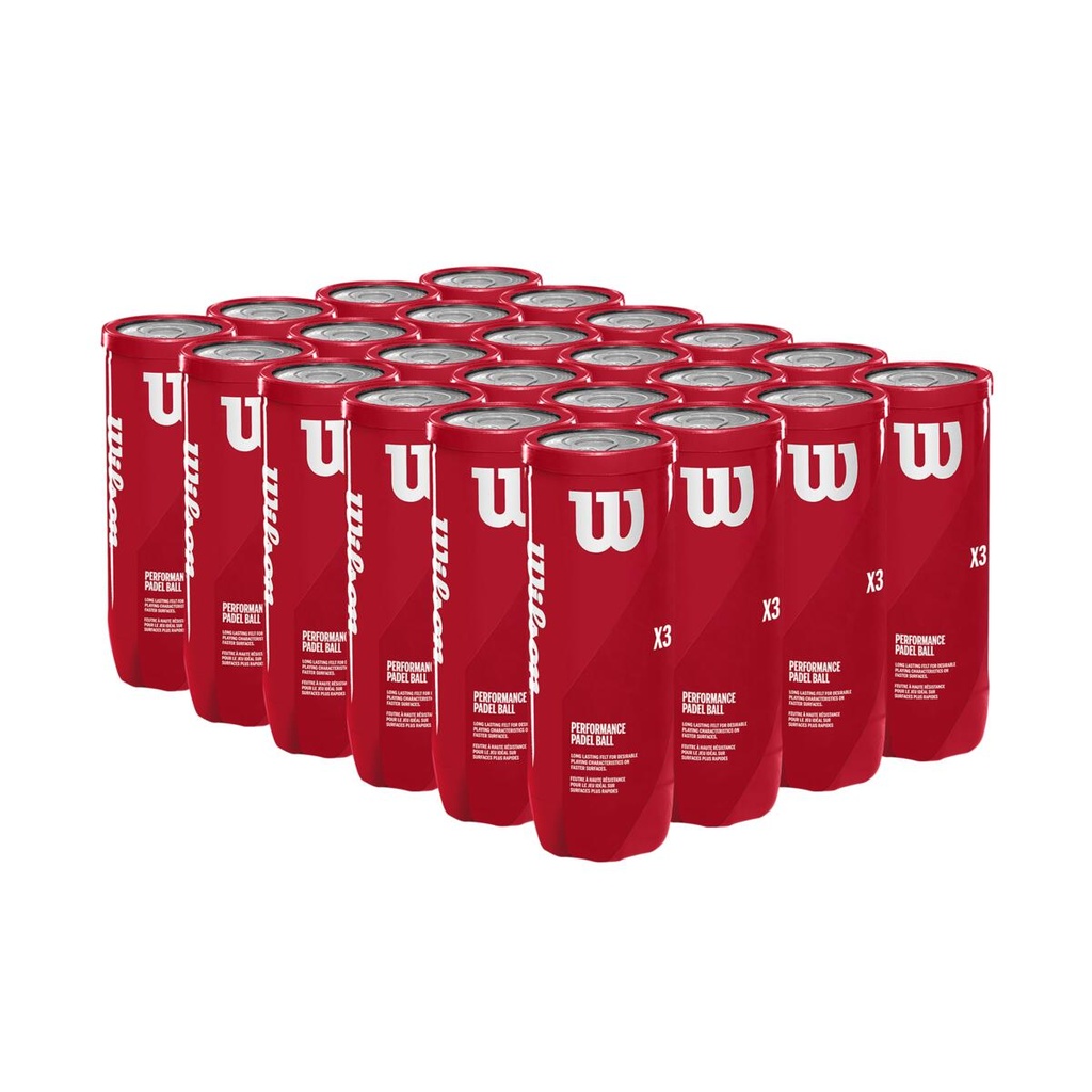 Combo de Pelotas de Padel Wilson Tarro 24Tunds