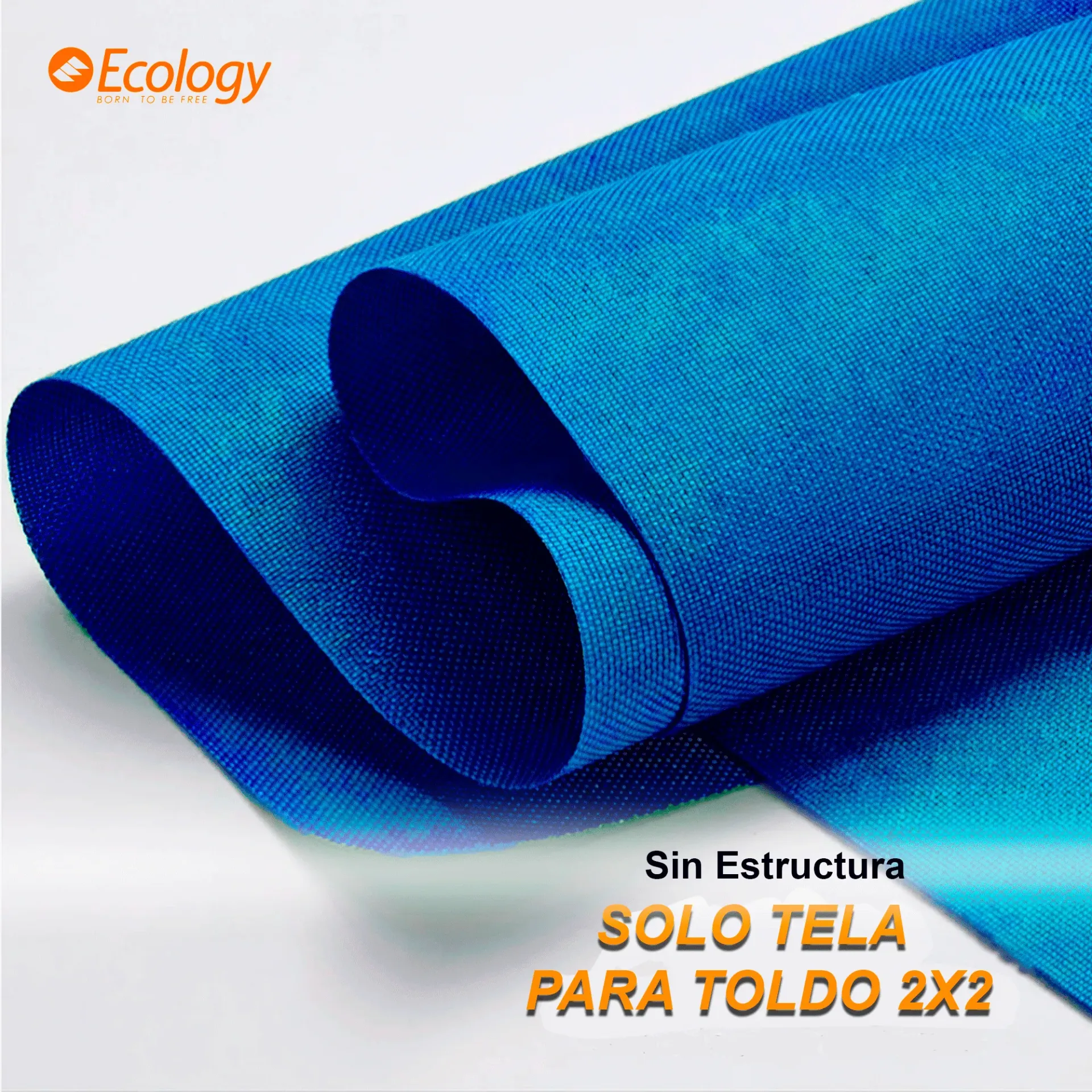 Tela para Toldo 2x2 Tipo Acordeón Ecology Sunshine
