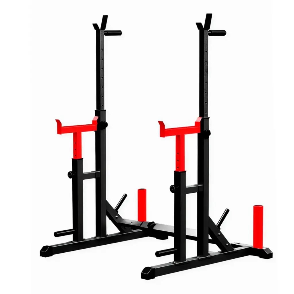 Rack de levantamiento de pesas ajustable multiuso K6