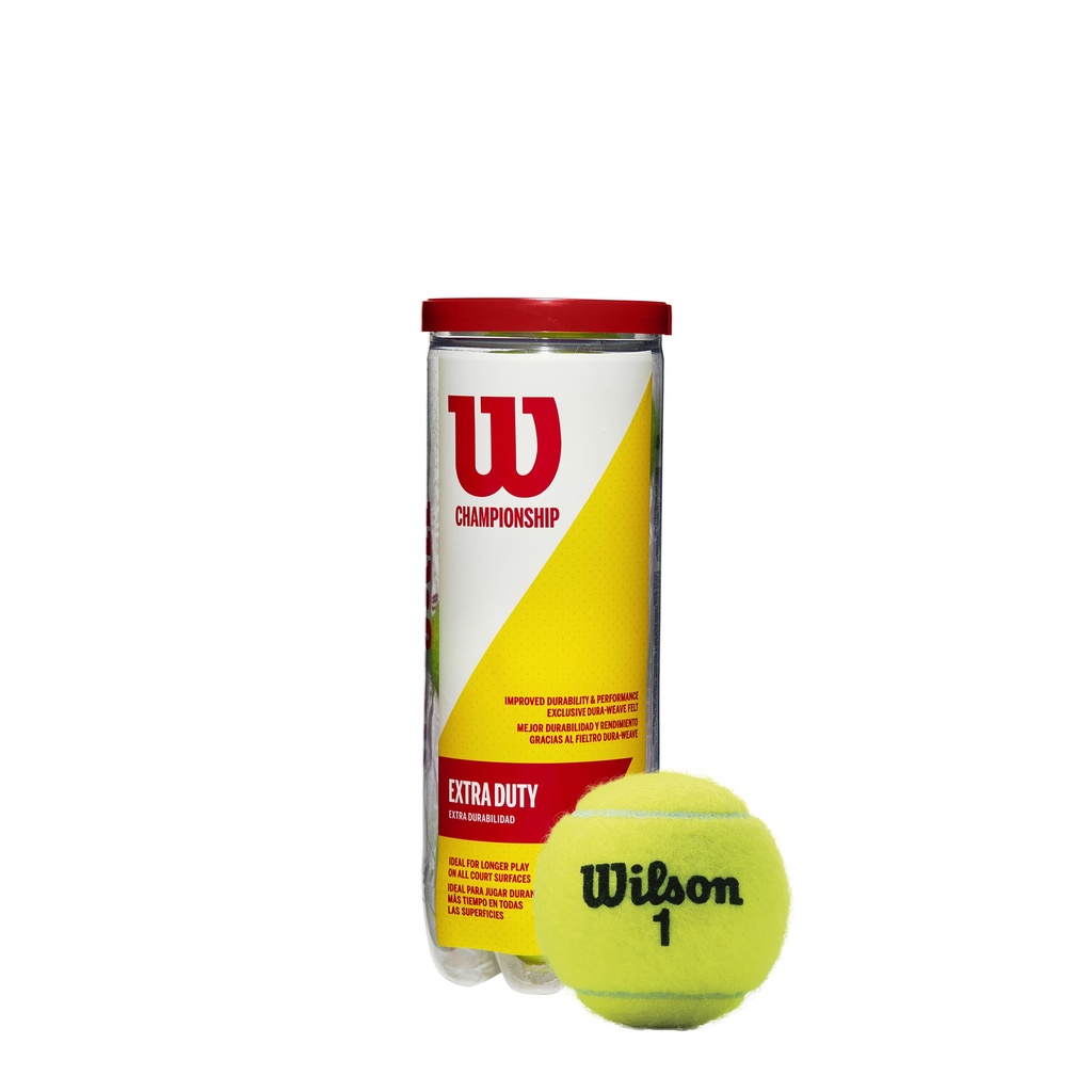 [WRT100101FCT] Pelotas de Tenis Wilson Championship Extra Duty Tarro 3P FCT (T1001)