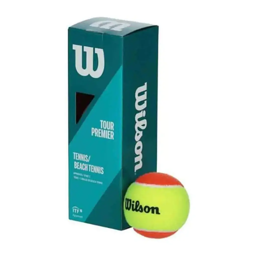 Pelotas de Beach Tenis Wilson Tour Premiere 3 Unidades