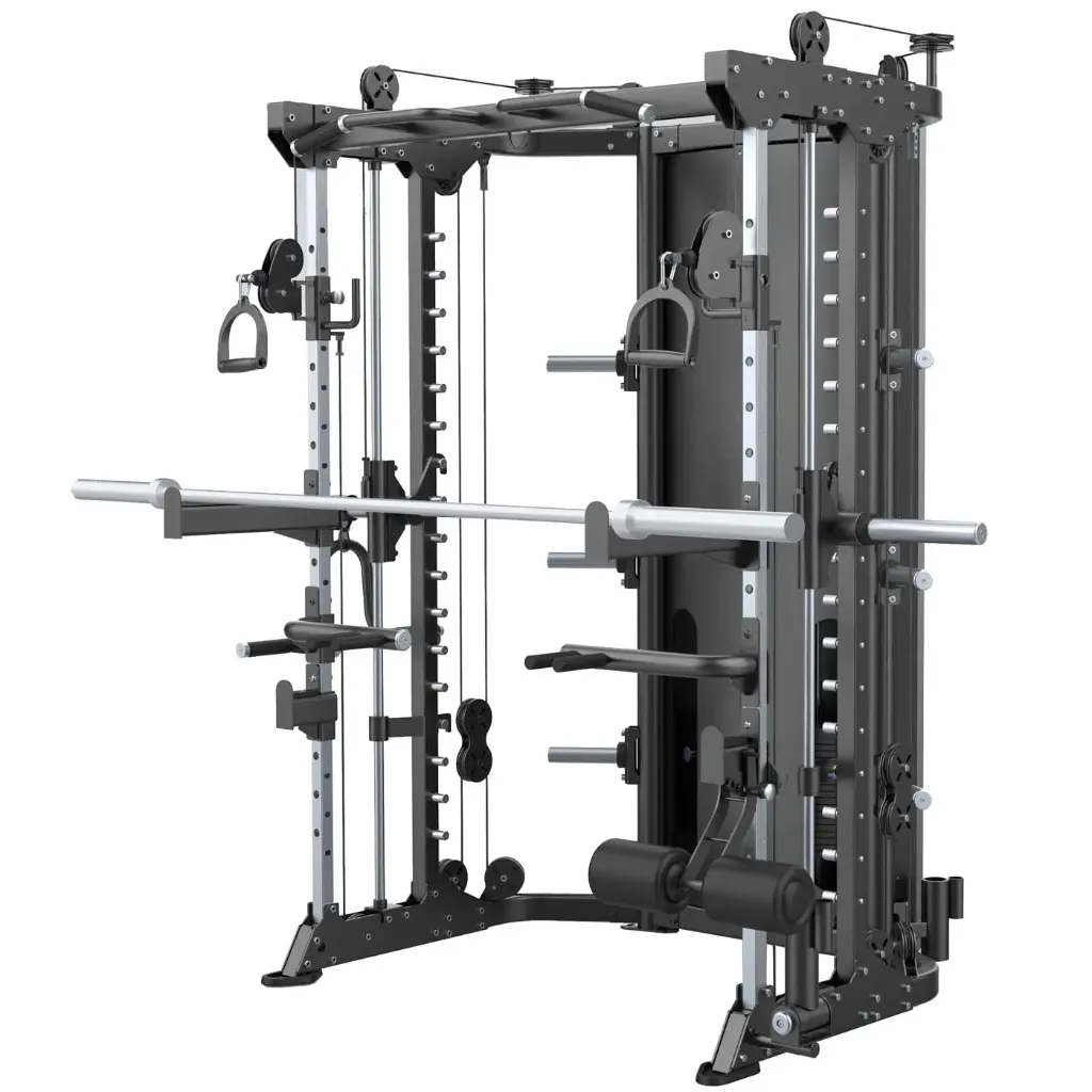 [66533-H] Jaula Máquina Smith Multifuncional K6 Professional 92KGx2 Raptor 