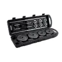 Set de Mancuernas Barra Larga 50KG K6 en Maleta Plástica