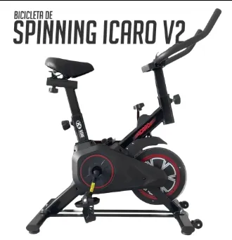 Bandas de Transmisión Bicicleta de Spinning K6 Icaro V2