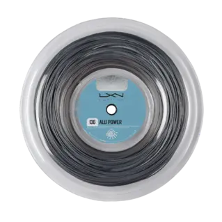 Rollo de Cuerda para Raquetas Wilson Luxilon Alu Power 130 Silver (REEL 200M)