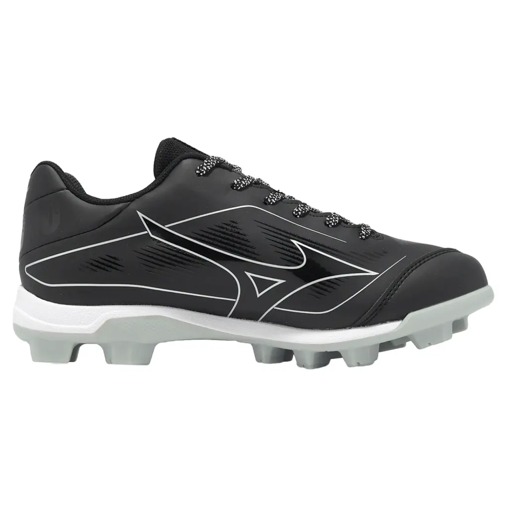 [11GP256009-10.5] Tenis para Beisbol Mizuno Cushion Revo Dia (10.5, NEGRO/BLANCO)