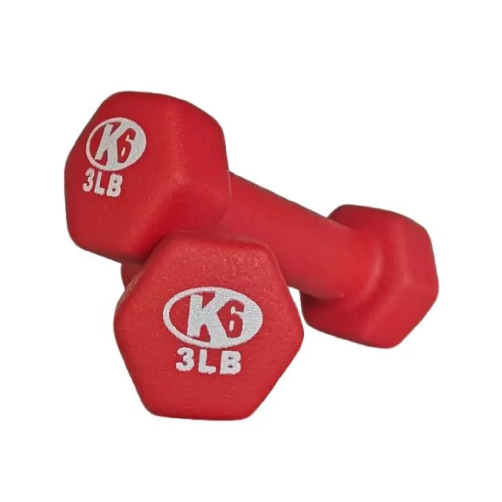 [66866] Mancuerna de Neopreno 3 lb K6