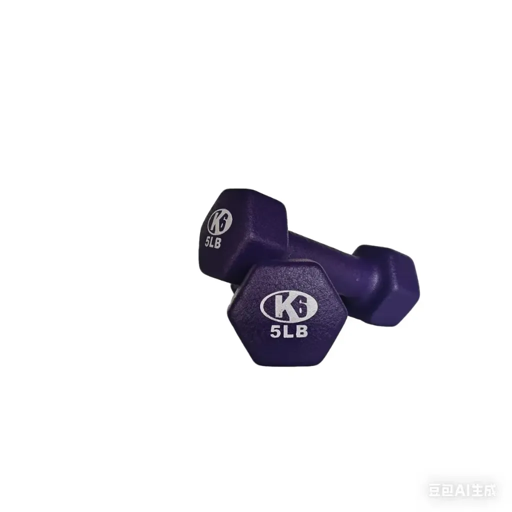 Mancuerna K6 de Neopreno 5LB