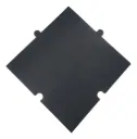Piso en Caucho Reciclado K6 fitness 1cm de Grosor 50cm x 50cm