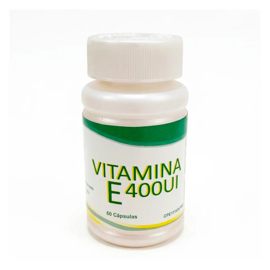 Vitamina E Laboratorios Baron's 400UI 60 Cápsulas Blandas 