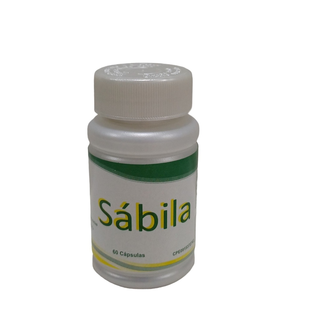Sabila Aloe Vera 300mg 60 Capsulas Calidad - Baron's