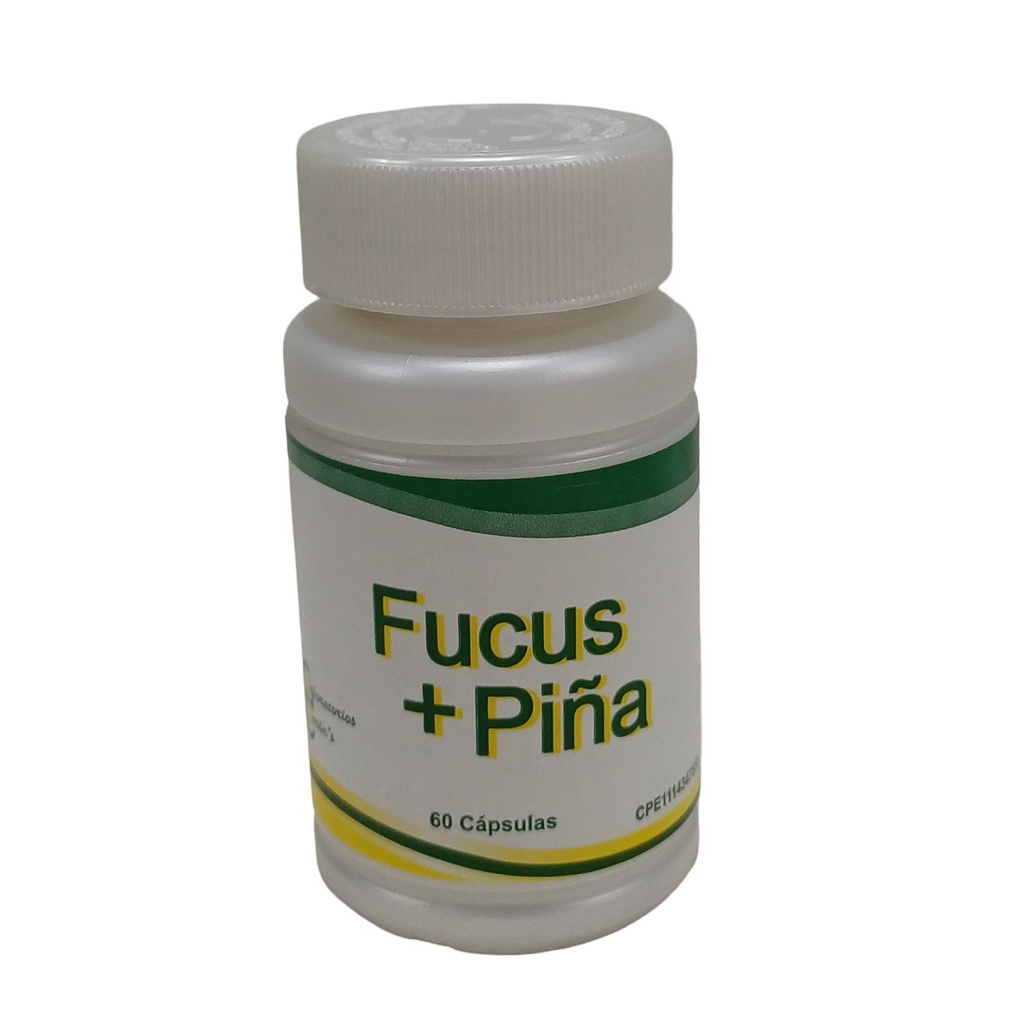 Fucus 150mg + Piña 150mg | 100% Detox adelgazar