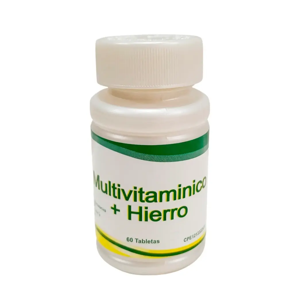 [013-LB] Multivitaminico + Hierro Laboratorios Baron's 60 Cápsulas