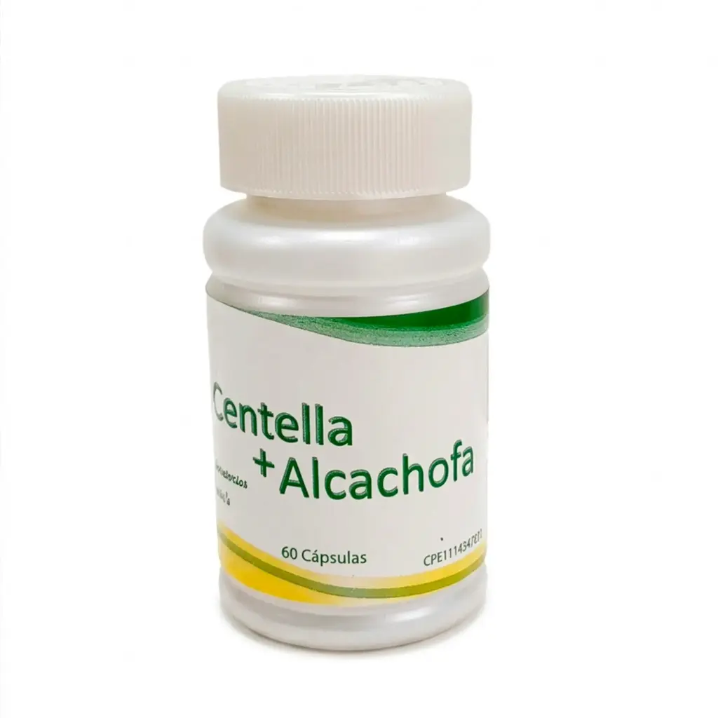 Centella Asiática + Alcachofa 150g Laboratorios Baron's Pack Detox y Circulación 60 Cápsulas