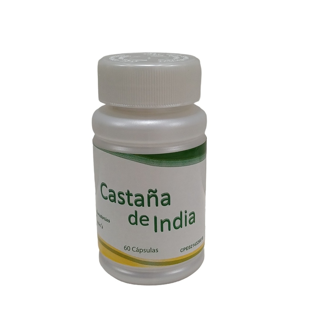 Castaña de India Baron's Pureza 100% 300mg 60 Cápsulas