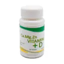 Calcio 600mg + Vitamina D3 200UI Laboratorios  Baron's 60 Tabletas