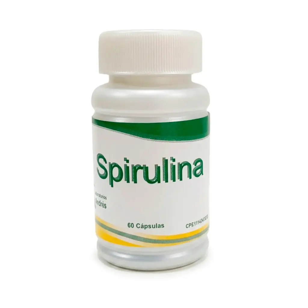 Spirulina Laboratorios Baron's 300mg 60 Cápsulas 