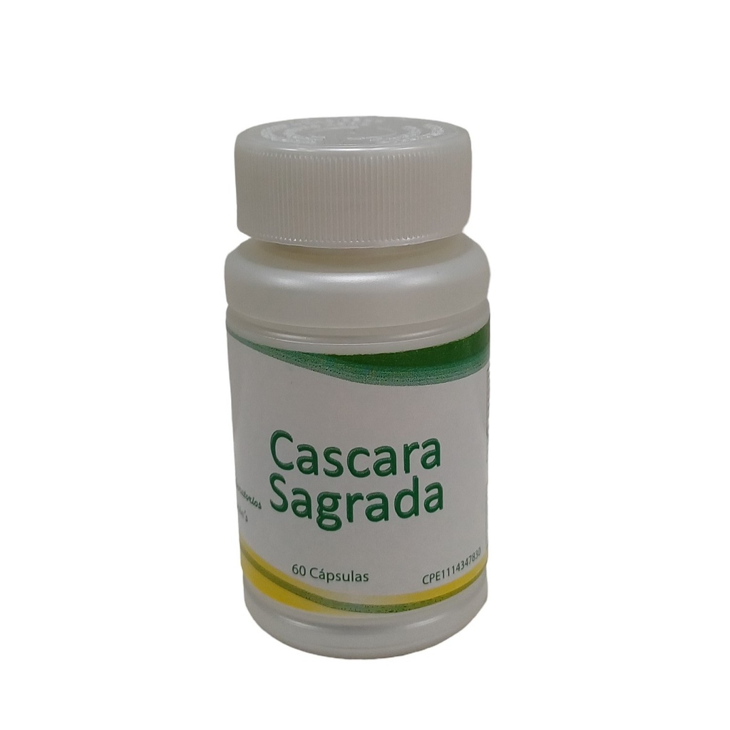 Cáscara Sagrada Laboratorios Baron's 100% Pura  450mg 60 Cápsulas