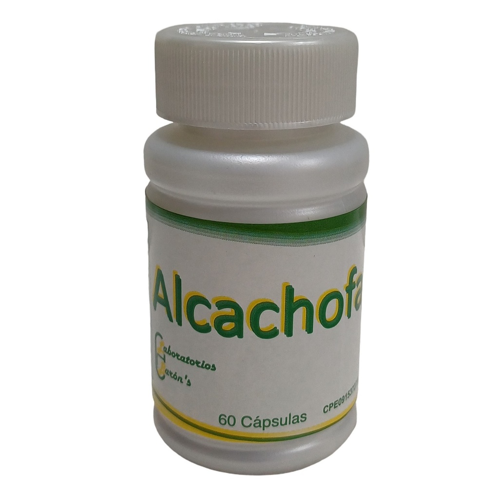 Alcachofa Laboratorios Baron's Diuretico Detox 300mg 60 Cápsulas 
