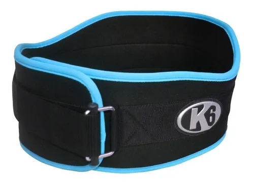[66934] Cinturon gym pesas de goma Crossfit gimnasio Supremacy K6 (L)