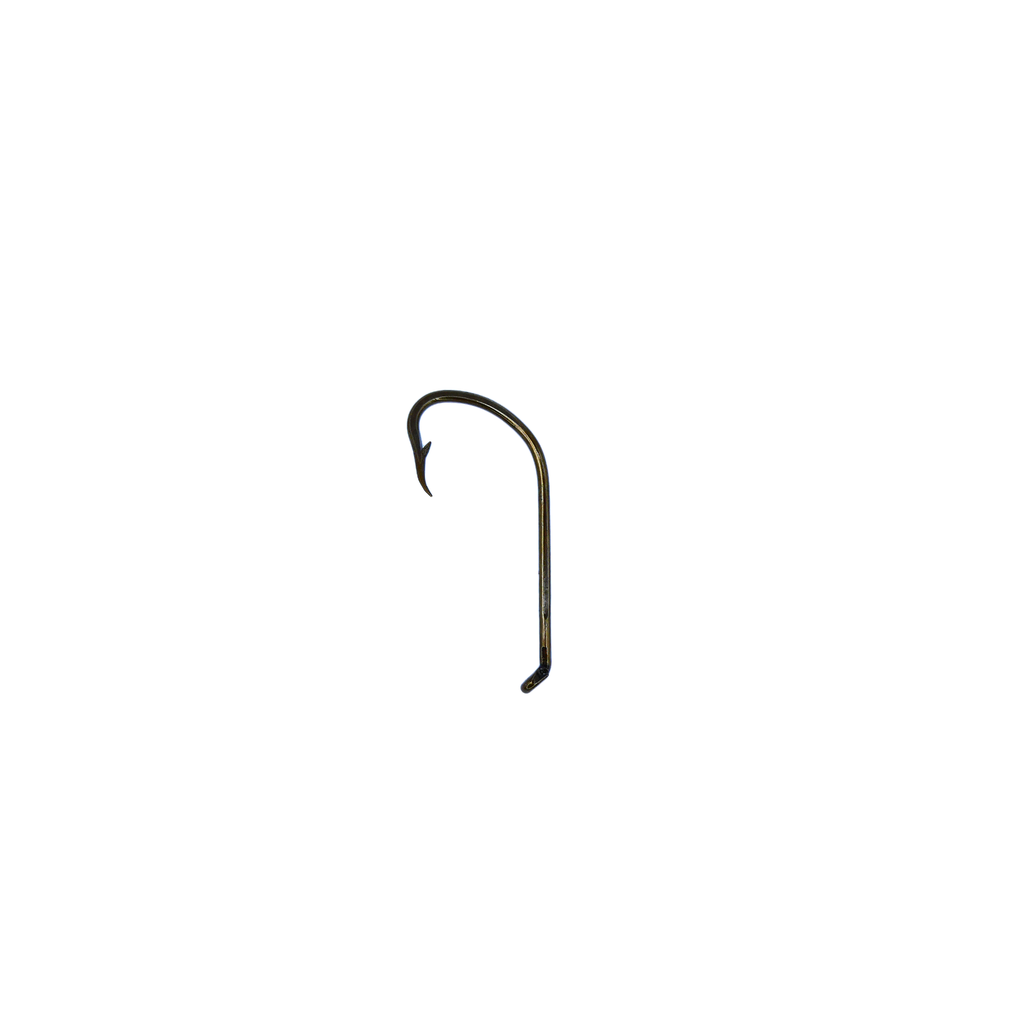 Anzuelo de Pesca Acero Bronceado Garra de Aguila Invertido 6000 Nº 3/0 Eagle Claw Plain Shank 100 Unds
