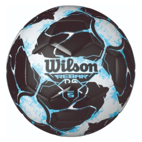 Balón de Fútbol Wilson Rebar Negro Azul NO. 4