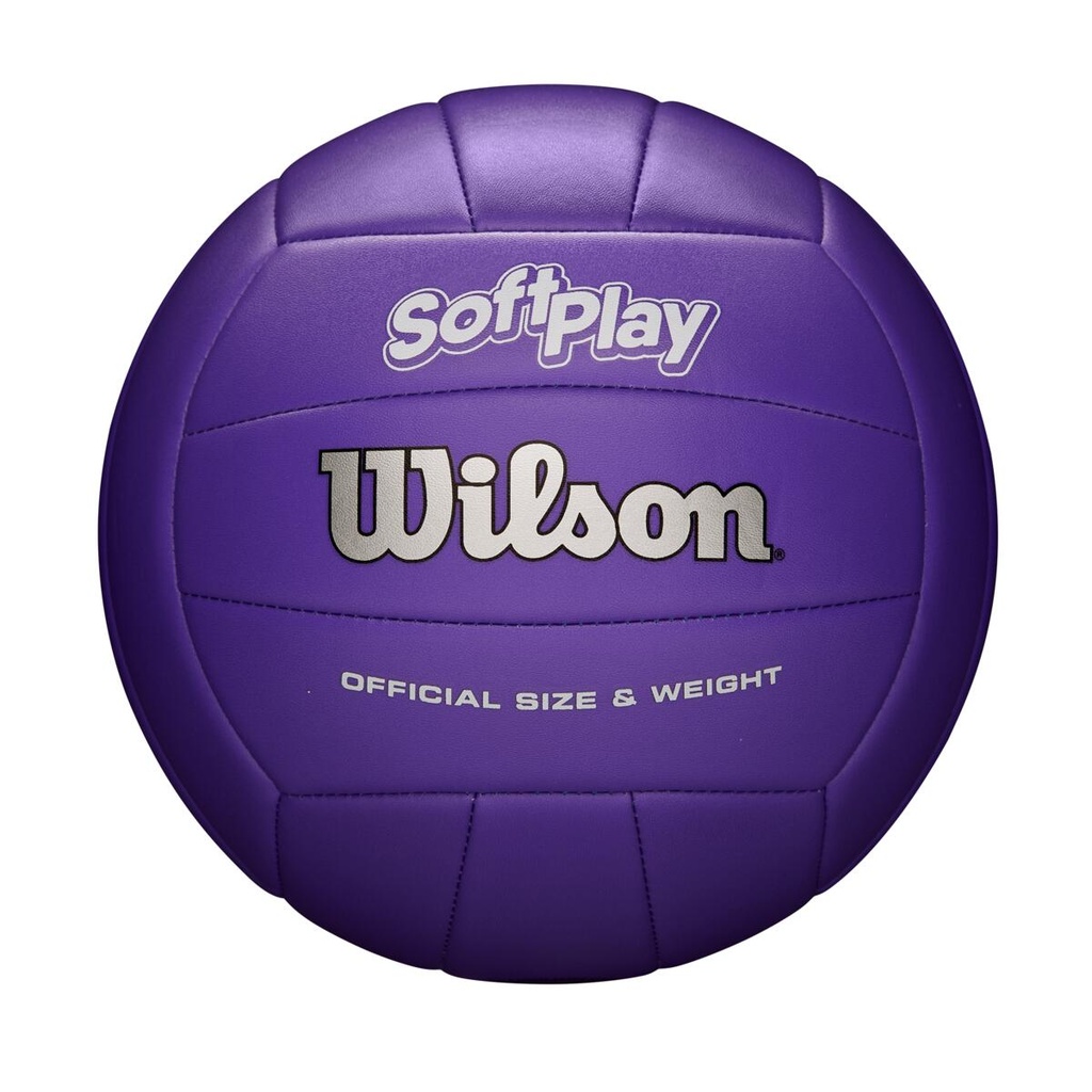 Balón de Voleibol Wilson Soft Play All Morado