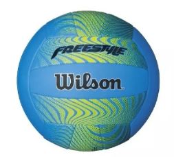 [WTH3614XB] Balón de Voleibol Wilson Freestyle (H361) NRO. 5 (AZUL Y AMARILLO)